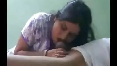 Desi Indian College Legal age teenager Girlfriend Engulfing Rod