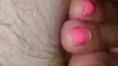 sexy desi wife handjob footjob and hard fucking