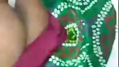 Desi Bhabhi anal poking with a candle