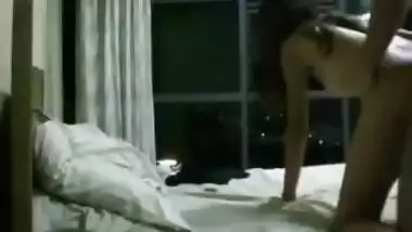 Teenie wife fucking Her dude On Top After Doggy Style