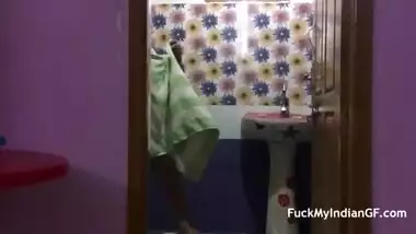 Indian Wife After Shower Drying Asking Her Man To Have Sex After After Periods