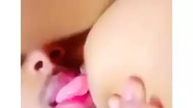 Cute Girl Boobs Sucking By Lover