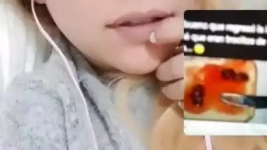 Very cute girl video call