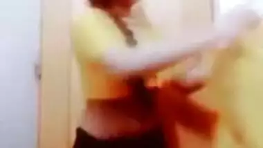 Indian girl stripping naked