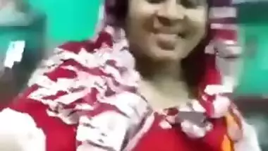 Unsatisfied Married Bhabi Showing Her BigAss And Pussy For Husband