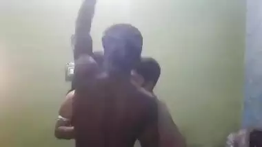 Topless Desi studs dance hoping to involve sexy girl in XXX action