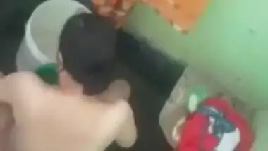 Desi Bhabi Bathing Captured Secretly