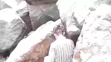 Couple fucking outdoor, secretly captured