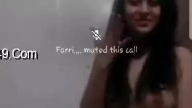 Today Exclusive- Sexy Paki Girl Showing Her Boobs And Wet Pussy On Video Call