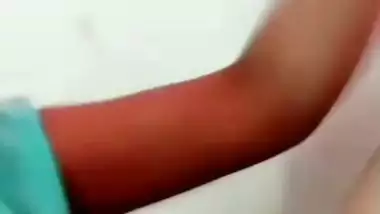 Big boobs horny girlfriend fingering on live call