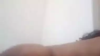 Showing boobs and giving blowjob to lover