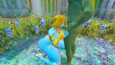 Skyrim YaYa's Blue THICC Ass Fucked by Ogre