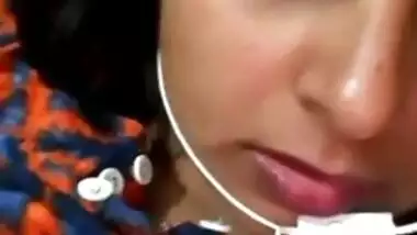 Desi beautiful girl video call fucking with lover-1