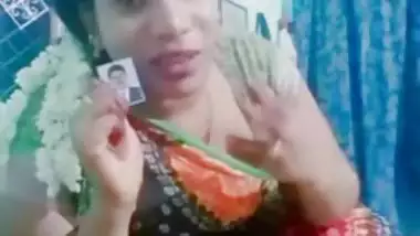 Tamil aunty in hot mood on selfie cam