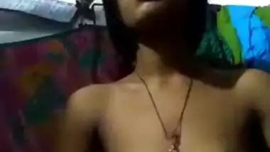 Guys are keen to see small tits and Indian girl doesn't make them wait