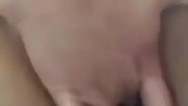 Beautiful girl fingering