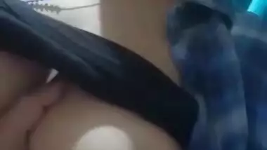 Hot girl showing big boobs and pussy