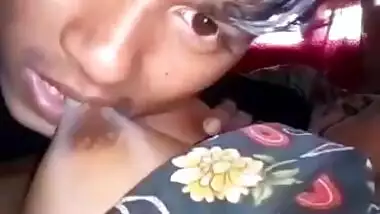 Bengali daily labor sucking Boobs