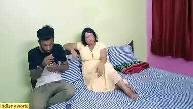 Indian New Rich Bhabhi Amateur Threesome Sex With Clear Audio