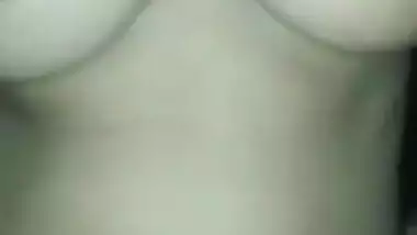 Busty college girl selfie video leaked online