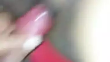 Sexy tight Indian cunt eating pink mushroom head