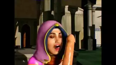 Desi animation porn of a desi wife and Arab man