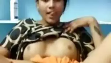 Cheating Malayali wife naked fingering video call with BF