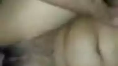 XXX couple has close-up hot sex on camera MMS for their Desi fans