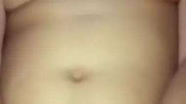 Today Exclusive- Sexy Desi Gf Nude Video Record By Lover