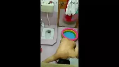 indian amateur cousin filmed in shower