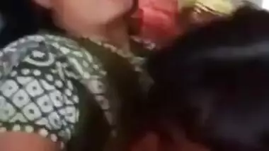 Desi Wife’s Boobs Sucked By Husband