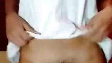 Hot Desi Girl Showing Boobs n Hairy Pussy