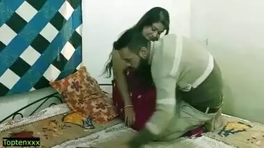 Indian xxx hot milf bhabhi hardcore sex with NRI devor! Clear hindi audio