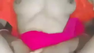 Village lady takes a big dick in her tight pussy