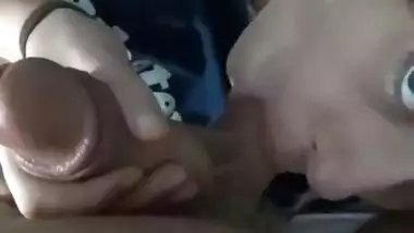 Beautiful Girlfriend Giving Nice BJ & Fucked Hard