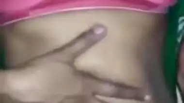 Green Salwar Desi college babe showing boobs pussy & fucking again with her boyfriend