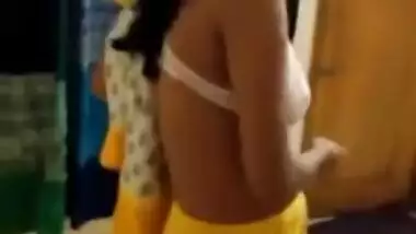 Lovers of porn can admire Desi housewife's twat in the close-up video