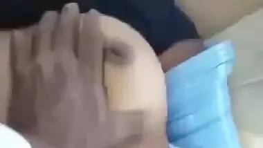 Village mature maid boob press in car by owner