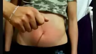 the first video of Paula at 18 years old Belly punch & navel torture part 2