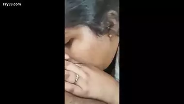 Hot Desi Girl Sloppy Blowjob