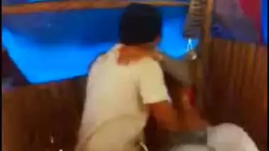 Malay Girl Enjoying sex with Boyfriend in a hut