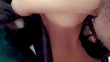 Sexy hot girl sucking dick with pleasure