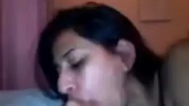 POV blowjob video with my Indian GF.