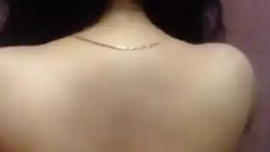Cute Desi girl strips and makes porn selfie