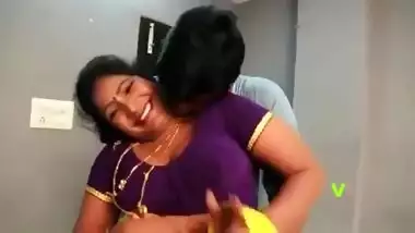 Masala erotic Indian porn of Telugu girl foreplay sex