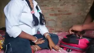 The Teacher Waived the Fees and Fucked His Student - Indian