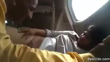 Desi Sali Hard Fucked by Jija in Car