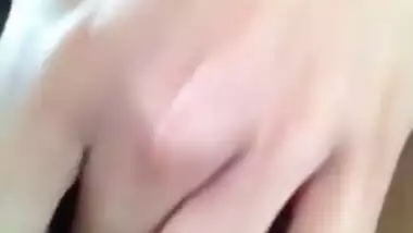 Cute Girl Masturbating Her Pussy