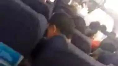 Punjabi girl masturbating inside the flight