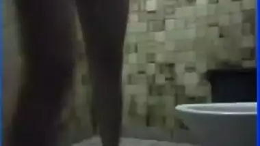 indian gf in shower